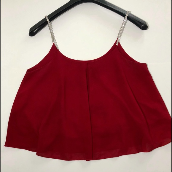 Dark red top - Picture 1 of 4